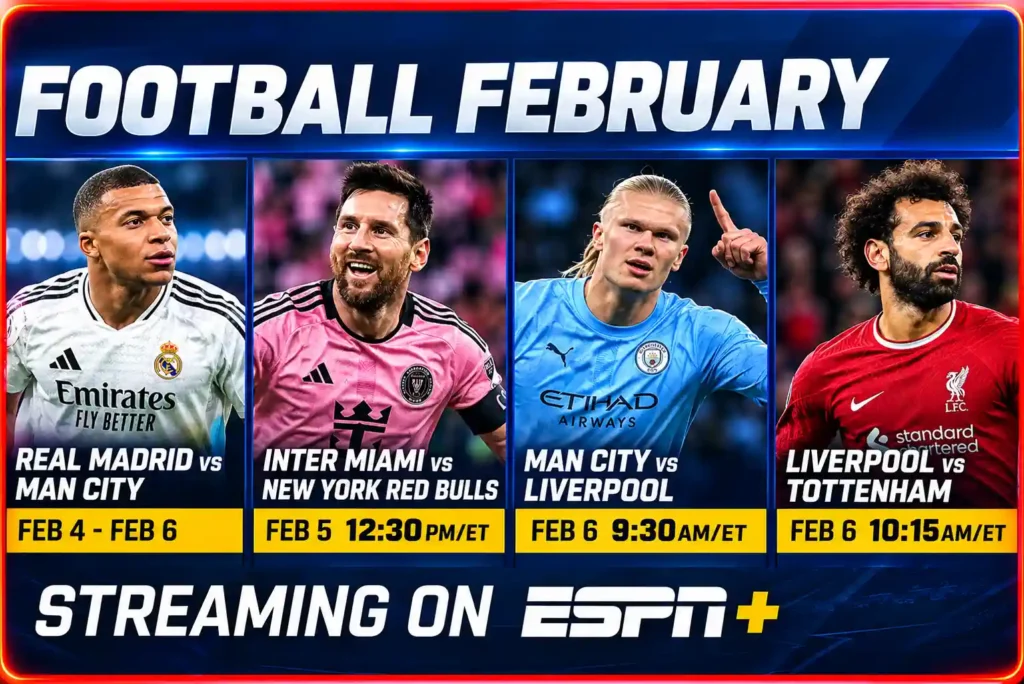 Football February_ Star-Studded Matchups Football February_ Star-Studded Matchups
